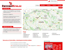 Tablet Screenshot of darovanikrve.cz